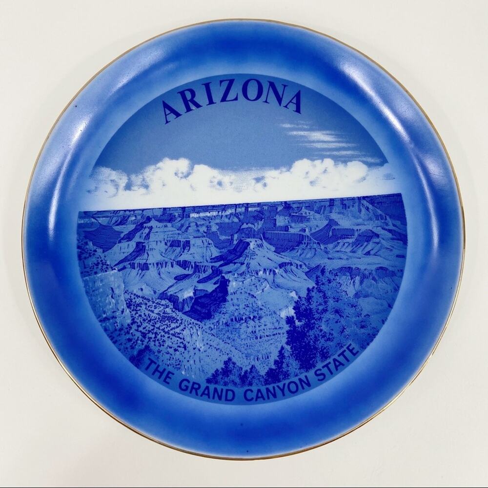 Vintage Arizona State Collectible Plate